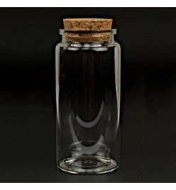 Buteleczka szklana 47x100mm z korkiem