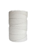 Linka do makramy sznurek bawełniany biały 3mm 350m