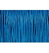 Sznurek bawełniany woskowany 1mm 20-30m niebieski