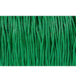 Sznurek bawełniany woskowany 1mm 20-30m zielony