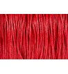 Sznurek bawełniany woskowany 1mm 20-30m czerwony