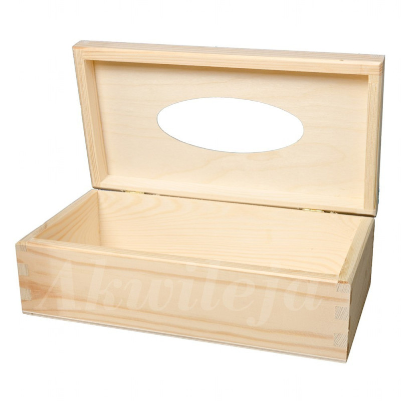 Chustecznik pudełko na chusteczki prostokątny otwierany
